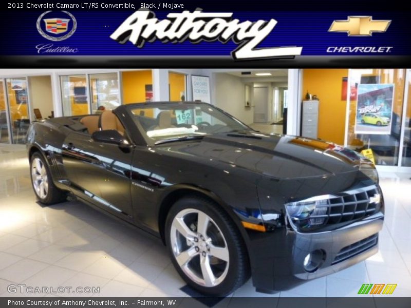 Black / Mojave 2013 Chevrolet Camaro LT/RS Convertible