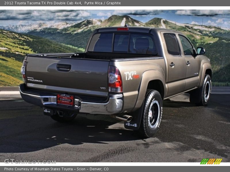Pyrite Mica / Graphite 2012 Toyota Tacoma TX Pro Double Cab 4x4