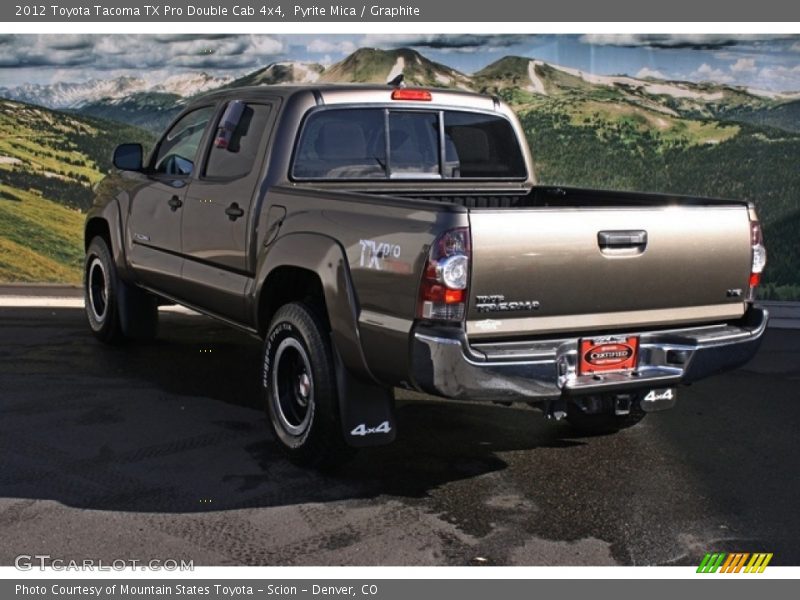Pyrite Mica / Graphite 2012 Toyota Tacoma TX Pro Double Cab 4x4