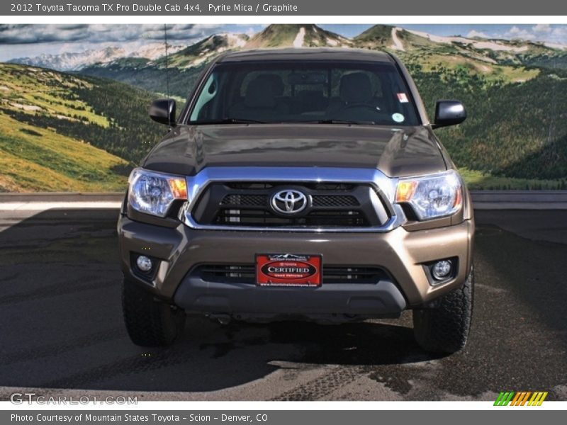 Pyrite Mica / Graphite 2012 Toyota Tacoma TX Pro Double Cab 4x4