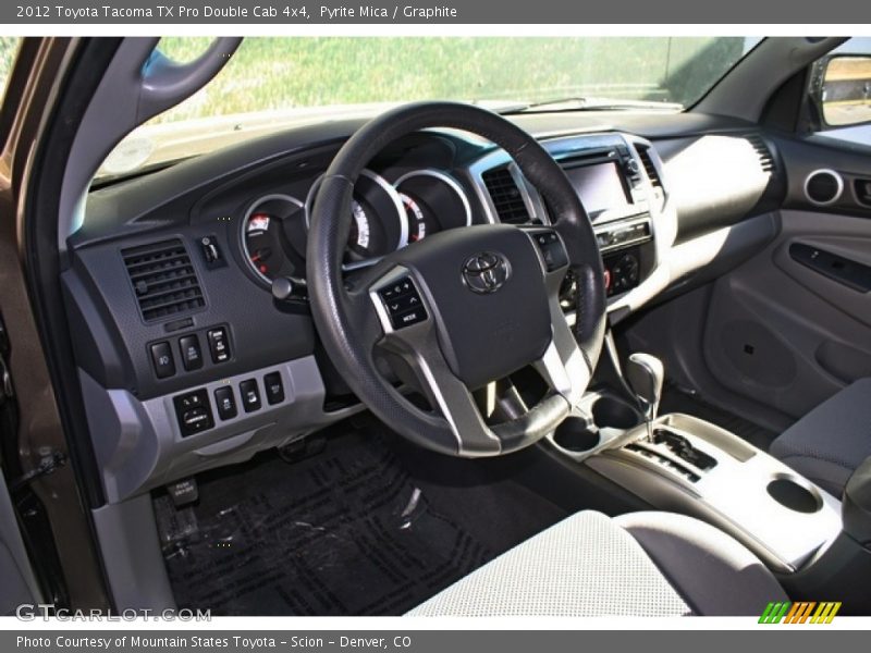 Pyrite Mica / Graphite 2012 Toyota Tacoma TX Pro Double Cab 4x4