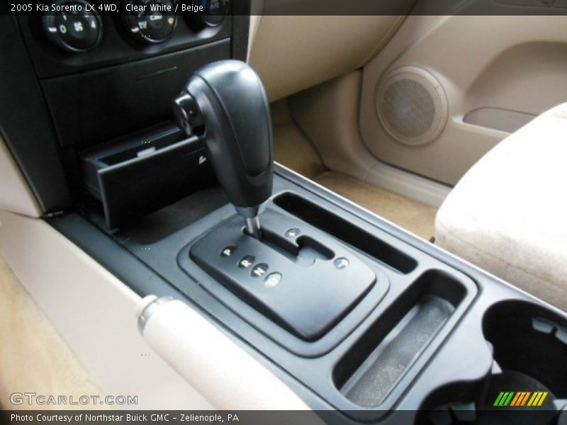  2005 Sorento LX 4WD 5 Speed Automatic Shifter