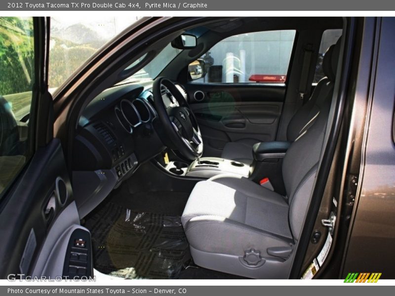 Pyrite Mica / Graphite 2012 Toyota Tacoma TX Pro Double Cab 4x4