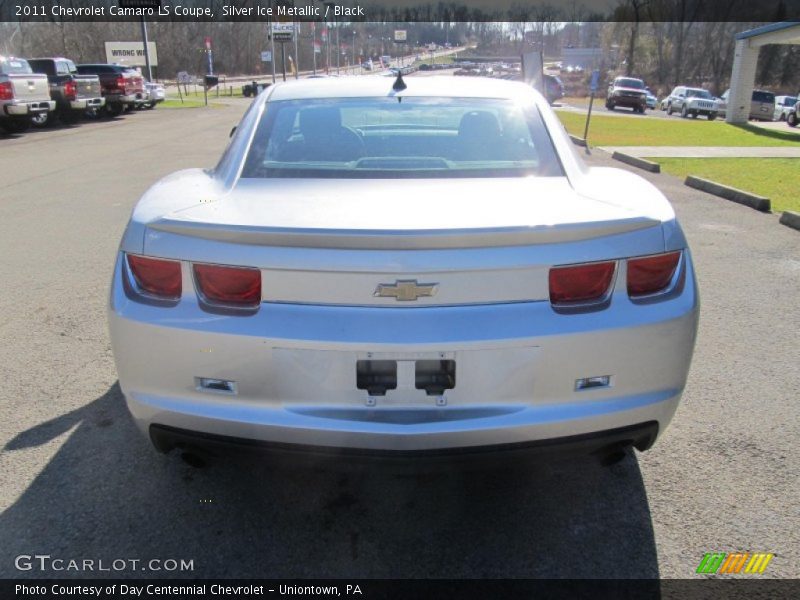 Silver Ice Metallic / Black 2011 Chevrolet Camaro LS Coupe