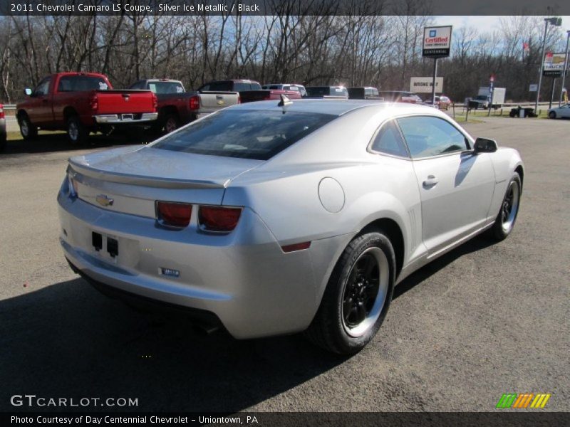 Silver Ice Metallic / Black 2011 Chevrolet Camaro LS Coupe