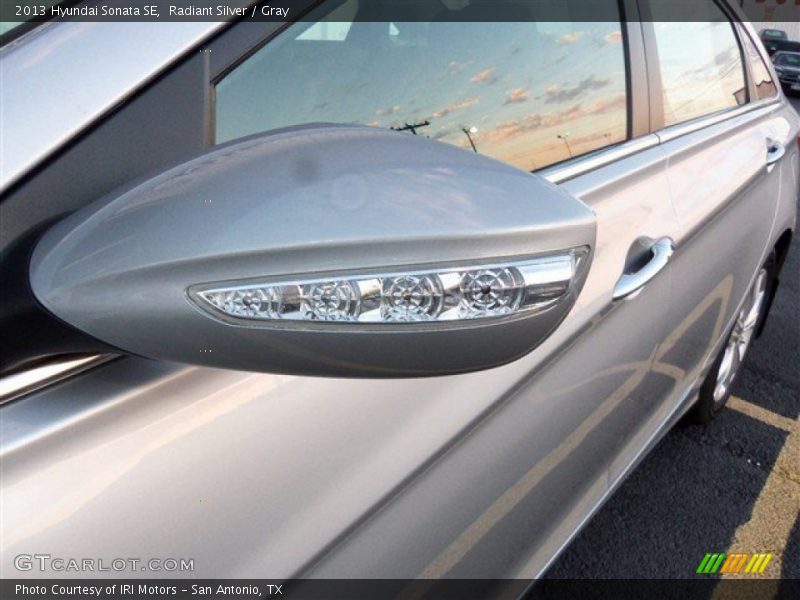 Radiant Silver / Gray 2013 Hyundai Sonata SE