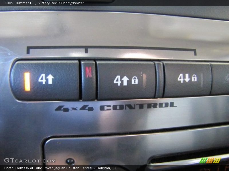 Victory Red / Ebony/Pewter 2009 Hummer H3