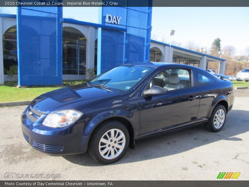 Imperial Blue Metallic / Gray 2010 Chevrolet Cobalt LS Coupe