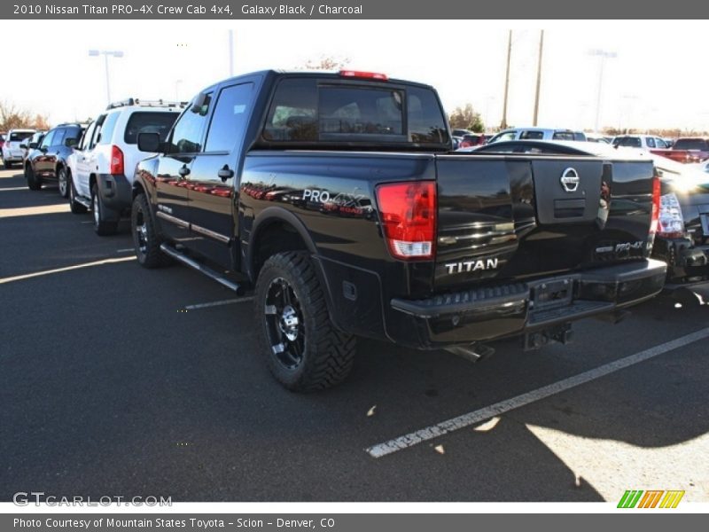 Galaxy Black / Charcoal 2010 Nissan Titan PRO-4X Crew Cab 4x4