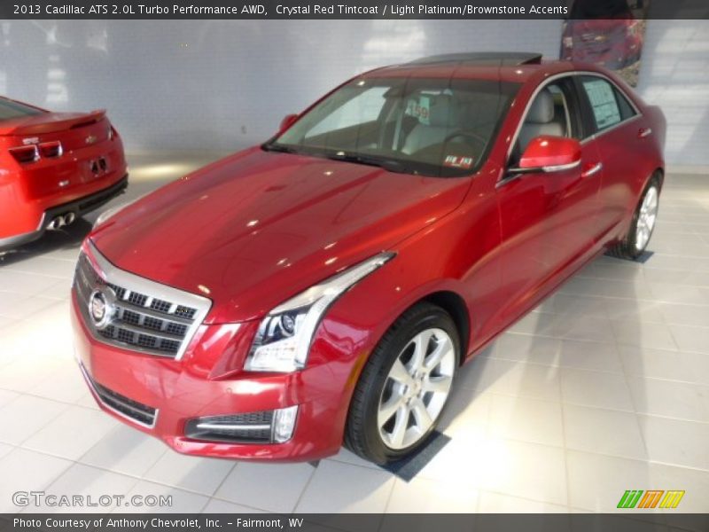 Front 3/4 View of 2013 ATS 2.0L Turbo Performance AWD