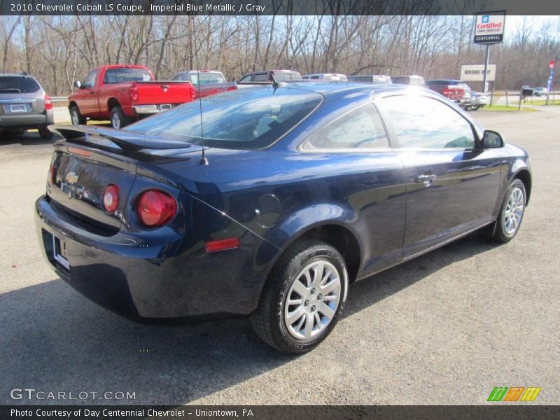 Imperial Blue Metallic / Gray 2010 Chevrolet Cobalt LS Coupe