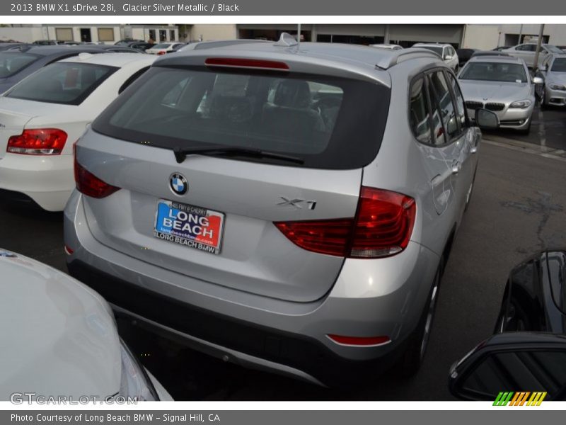 Glacier Silver Metallic / Black 2013 BMW X1 sDrive 28i