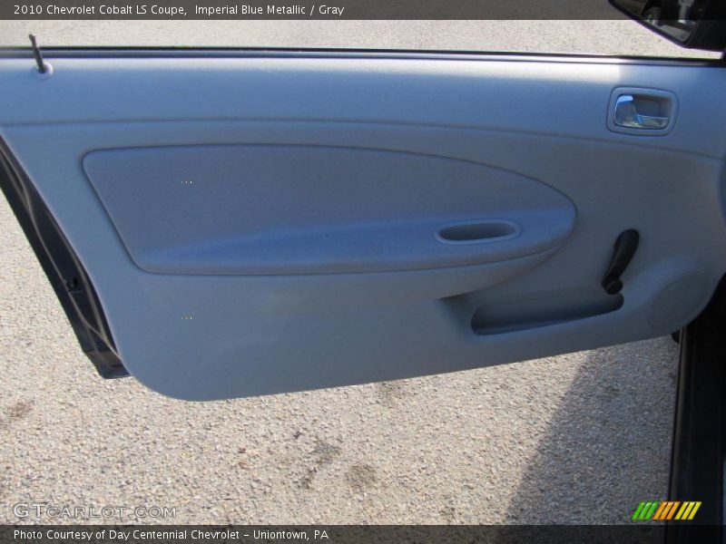 Imperial Blue Metallic / Gray 2010 Chevrolet Cobalt LS Coupe