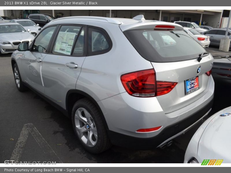 Glacier Silver Metallic / Black 2013 BMW X1 sDrive 28i
