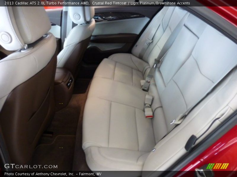 Rear Seat of 2013 ATS 2.0L Turbo Performance AWD