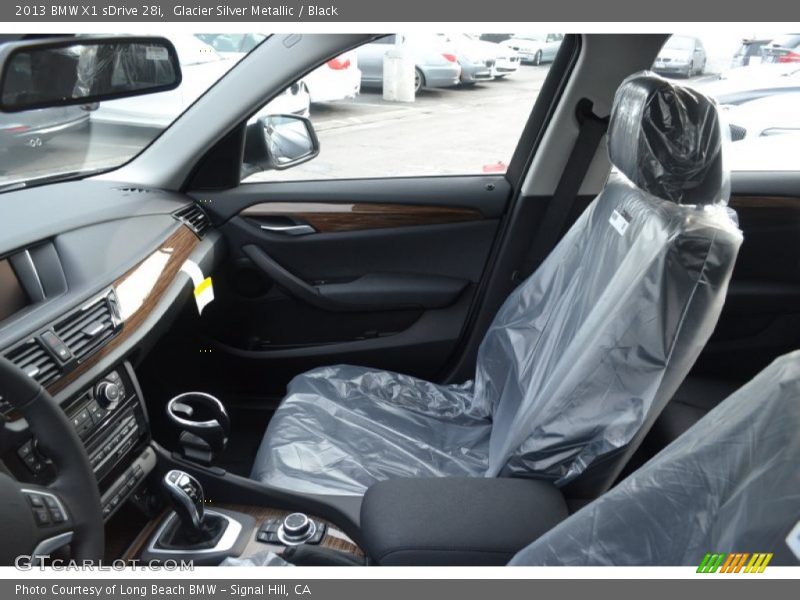 Glacier Silver Metallic / Black 2013 BMW X1 sDrive 28i