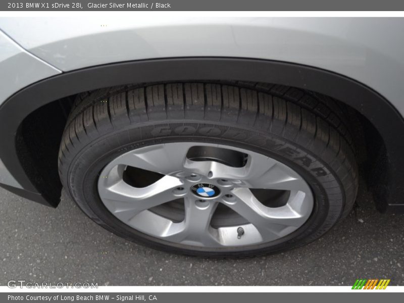 Glacier Silver Metallic / Black 2013 BMW X1 sDrive 28i