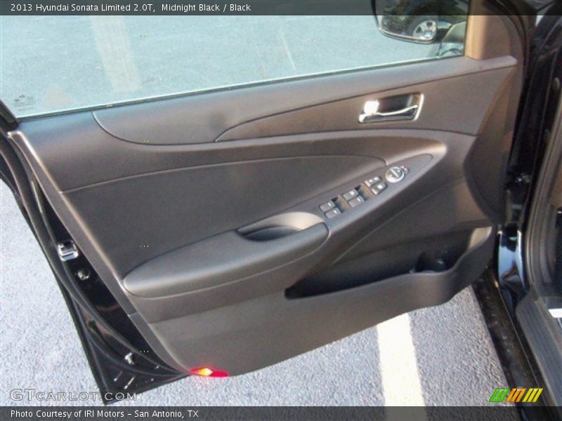 Midnight Black / Black 2013 Hyundai Sonata Limited 2.0T