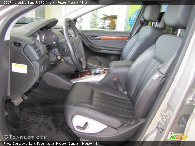 Pewter Metallic / Black 2007 Mercedes-Benz R 350 4Matic