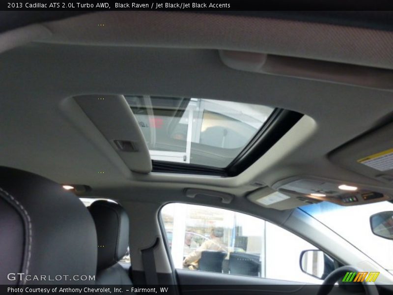 Black Raven / Jet Black/Jet Black Accents 2013 Cadillac ATS 2.0L Turbo AWD