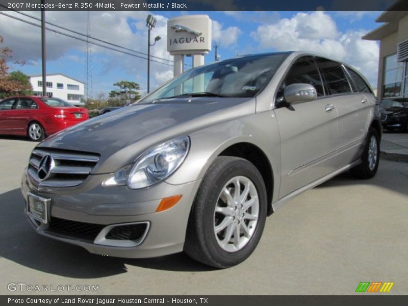 Pewter Metallic / Black 2007 Mercedes-Benz R 350 4Matic