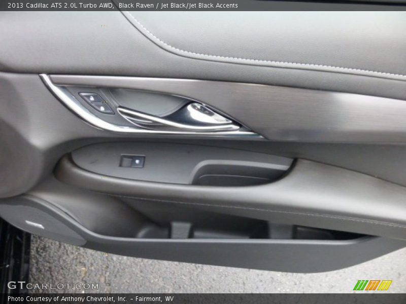 Black Raven / Jet Black/Jet Black Accents 2013 Cadillac ATS 2.0L Turbo AWD
