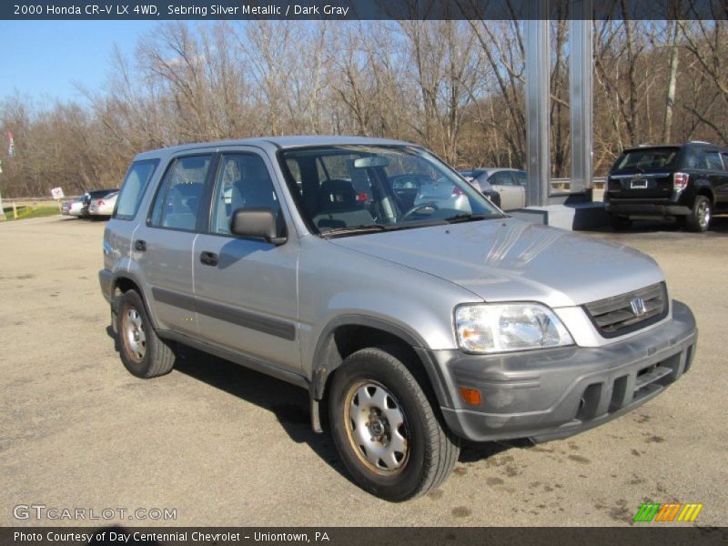 Sebring Silver Metallic / Dark Gray 2000 Honda CR-V LX 4WD