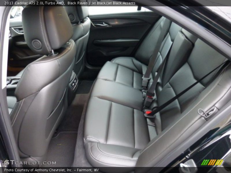 Black Raven / Jet Black/Jet Black Accents 2013 Cadillac ATS 2.0L Turbo AWD