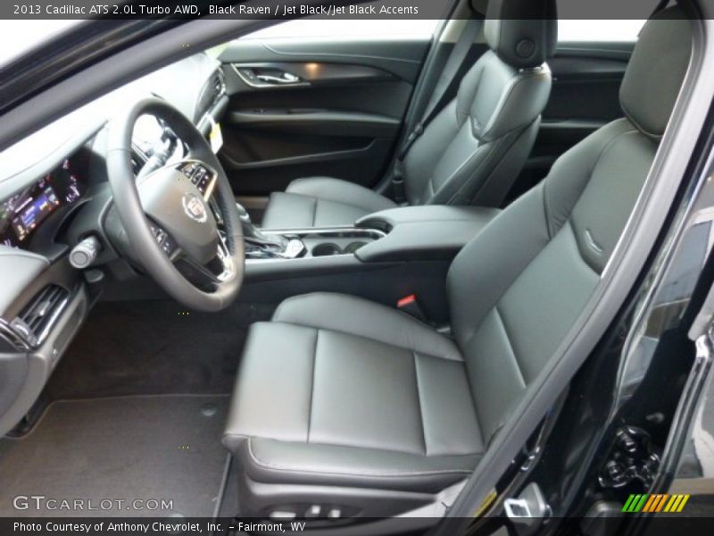 Black Raven / Jet Black/Jet Black Accents 2013 Cadillac ATS 2.0L Turbo AWD