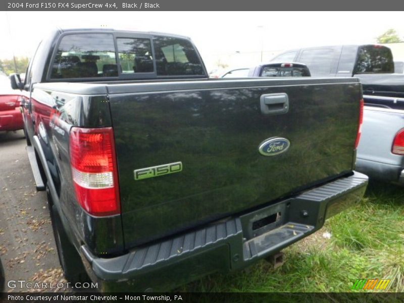 Black / Black 2004 Ford F150 FX4 SuperCrew 4x4