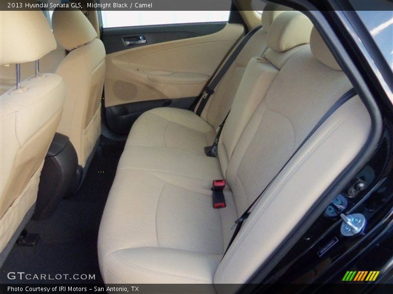 Midnight Black / Camel 2013 Hyundai Sonata GLS