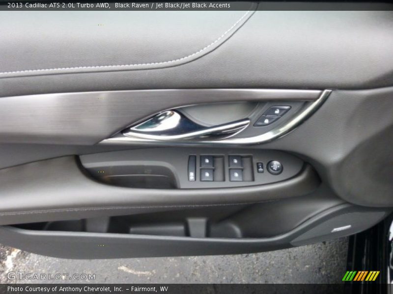Black Raven / Jet Black/Jet Black Accents 2013 Cadillac ATS 2.0L Turbo AWD