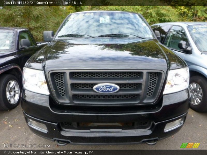 Black / Black 2004 Ford F150 FX4 SuperCrew 4x4