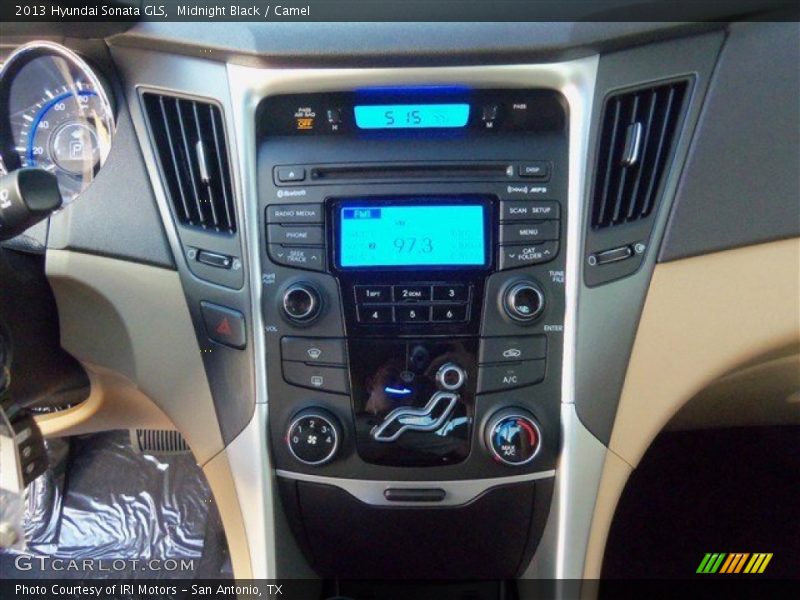 Midnight Black / Camel 2013 Hyundai Sonata GLS