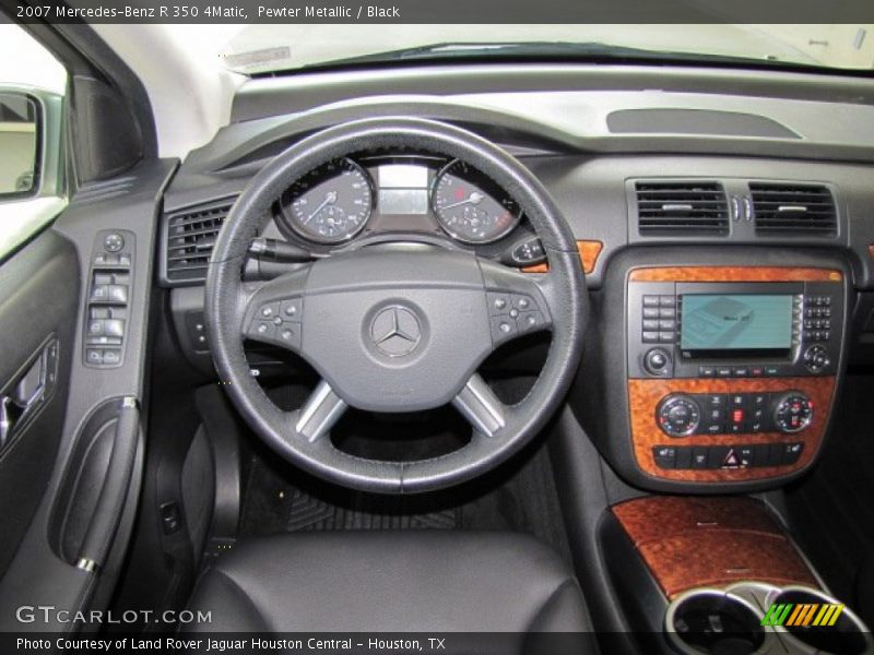 Pewter Metallic / Black 2007 Mercedes-Benz R 350 4Matic