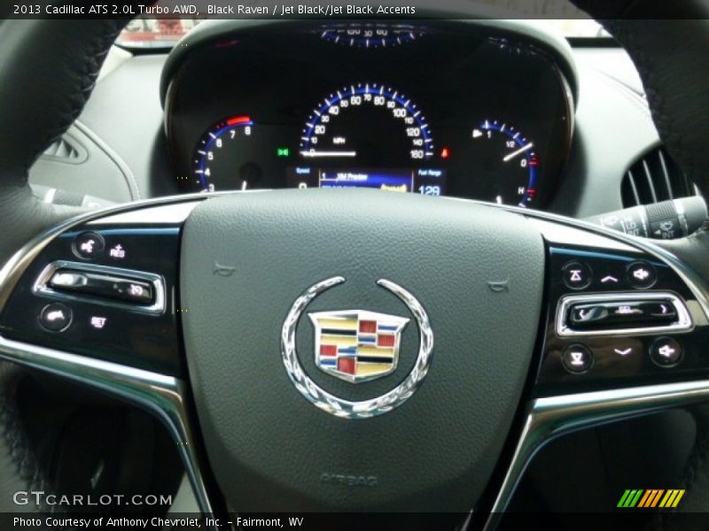 Black Raven / Jet Black/Jet Black Accents 2013 Cadillac ATS 2.0L Turbo AWD