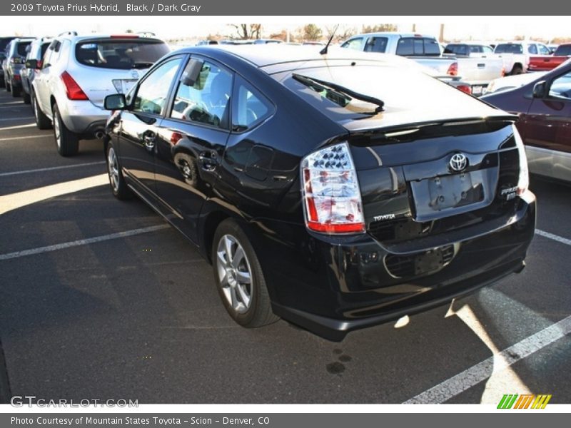 Black / Dark Gray 2009 Toyota Prius Hybrid