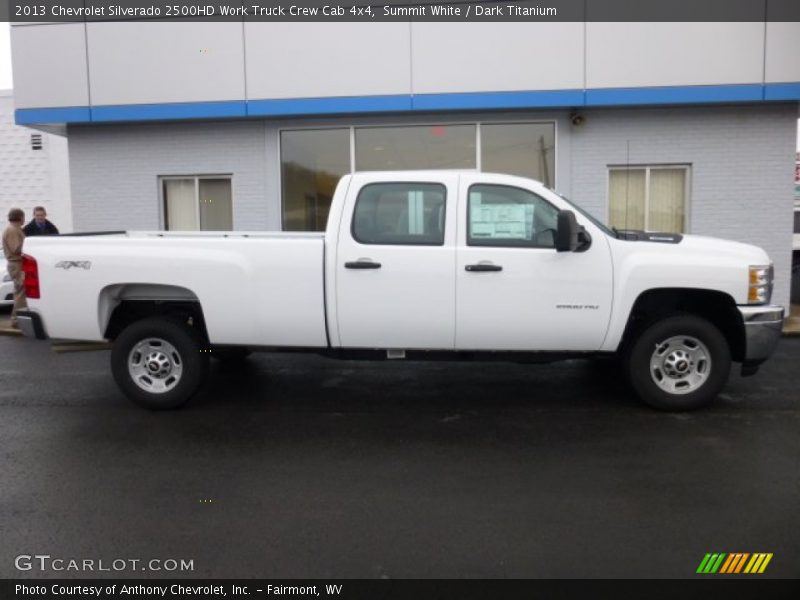  2013 Silverado 2500HD Work Truck Crew Cab 4x4 Summit White