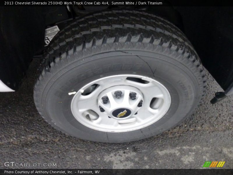 2013 Silverado 2500HD Work Truck Crew Cab 4x4 Wheel