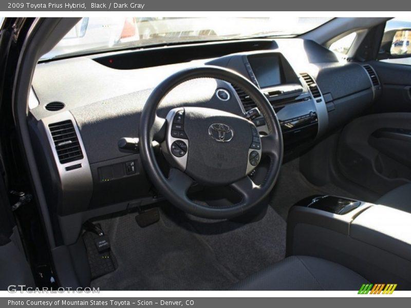 Black / Dark Gray 2009 Toyota Prius Hybrid