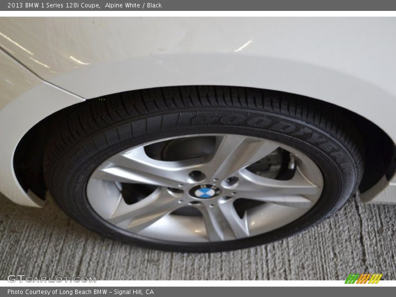 Alpine White / Black 2013 BMW 1 Series 128i Coupe