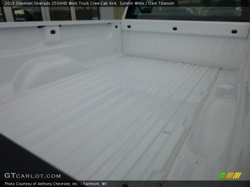 Summit White / Dark Titanium 2013 Chevrolet Silverado 2500HD Work Truck Crew Cab 4x4