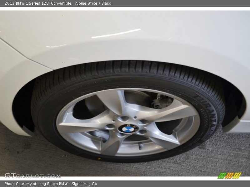 Alpine White / Black 2013 BMW 1 Series 128i Convertible