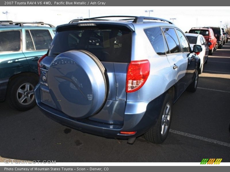 Pacific Blue Metallic / Ash Gray 2007 Toyota RAV4 V6 4WD