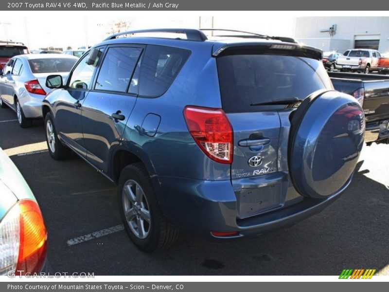 Pacific Blue Metallic / Ash Gray 2007 Toyota RAV4 V6 4WD