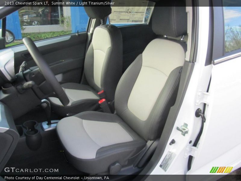 Front Seat of 2013 Spark LT