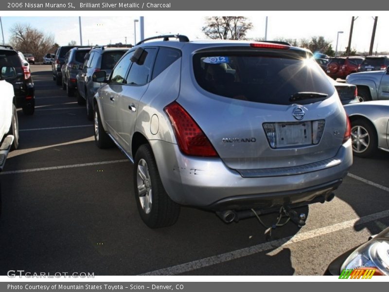 Brilliant Silver Metallic / Charcoal 2006 Nissan Murano SL