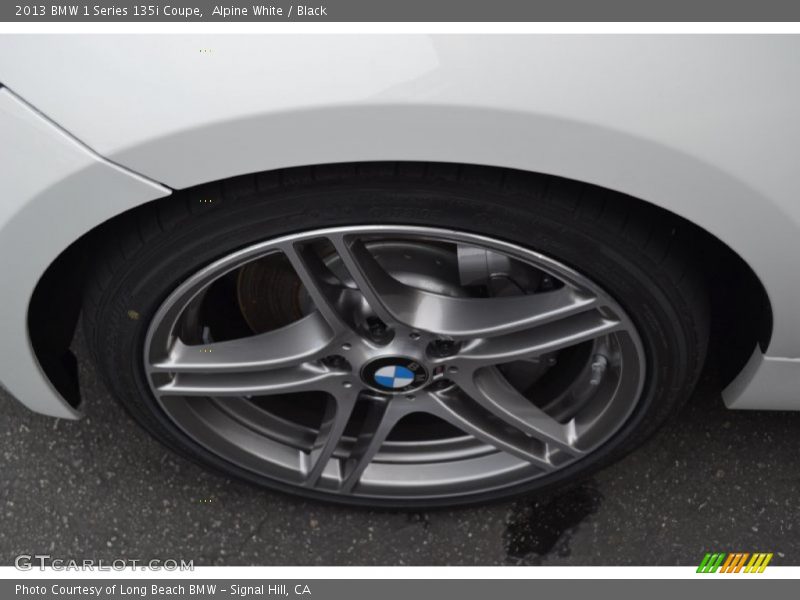 Alpine White / Black 2013 BMW 1 Series 135i Coupe