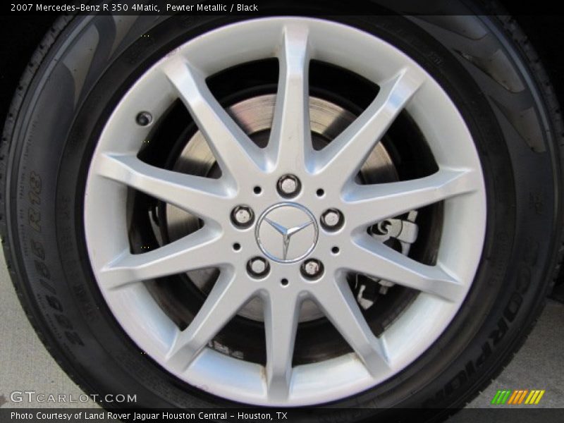 Pewter Metallic / Black 2007 Mercedes-Benz R 350 4Matic
