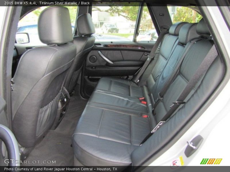 Titanium Silver Metallic / Black 2005 BMW X5 4.4i